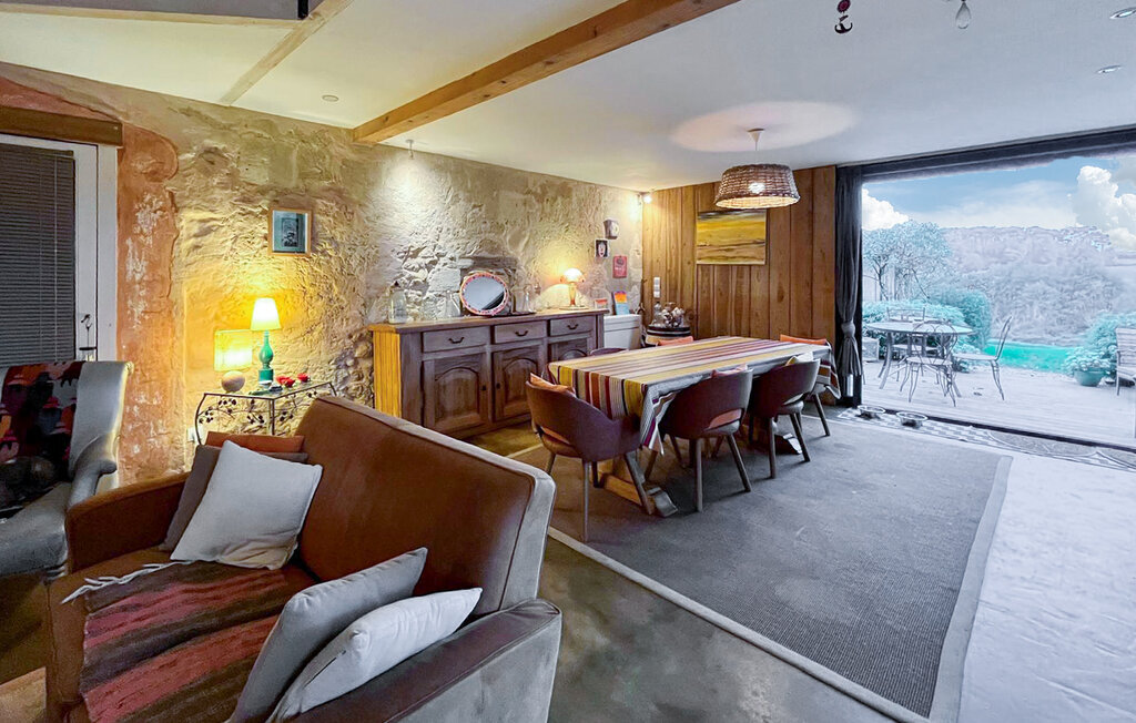 Maison pierre et poutres avec piscine chauffée à Mombrier - Photo 5