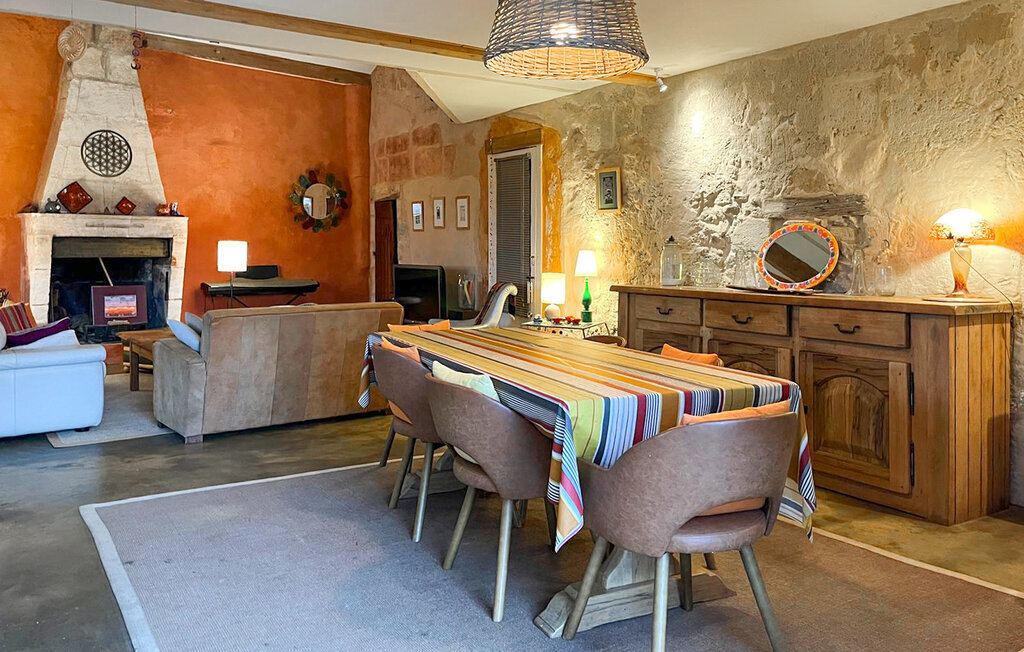 Maison pierre et poutres avec piscine chauffée à Mombrier - Photo 21