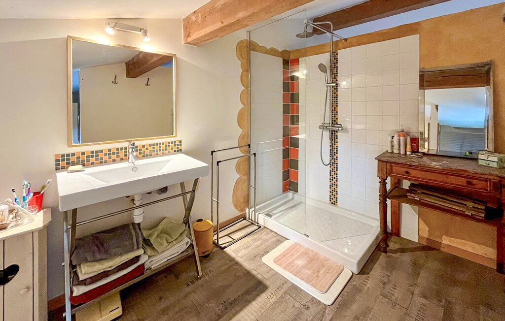 Maison pierre et poutres avec piscine chauffée à Mombrier - Photo 43