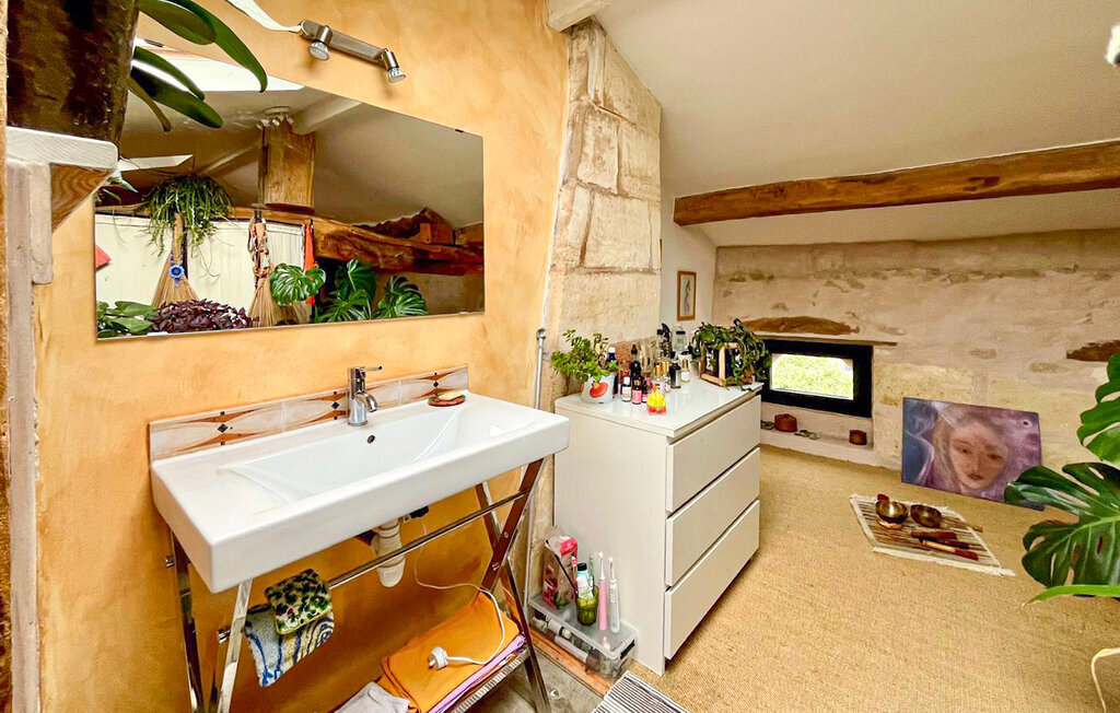 Maison pierre et poutres avec piscine chauffée à Mombrier - Photo 46