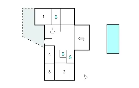 Maison avec piscine et etang, Maison 6 personnes à Tournon d'Agenais - Photo 21