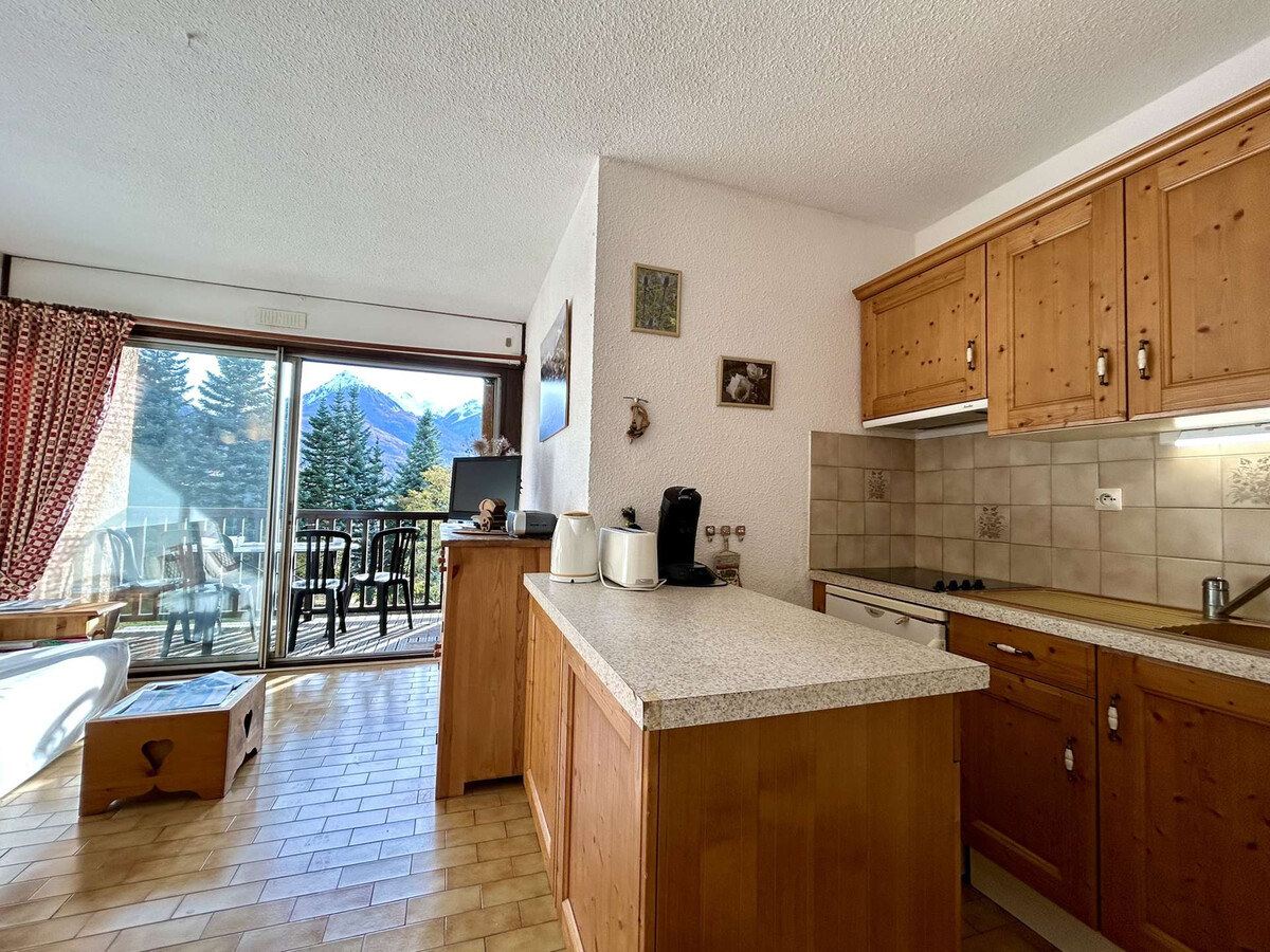 Studio 30m² balcon vue Mont Prorel - Briançon - Photo 3