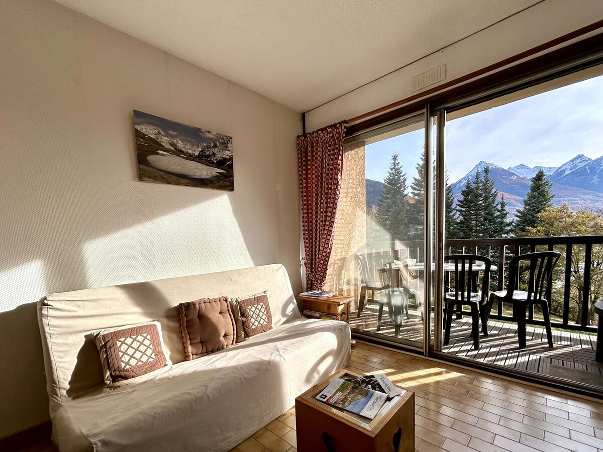 Studio 30m² balcon vue Mont Prorel - Briançon - Photo 12