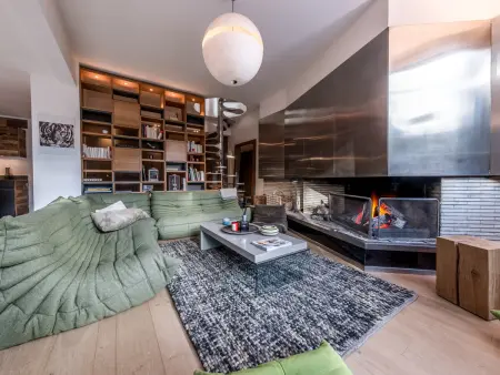 Duplex 4 Chambres Courchevel, Cheminée et Balcons : photo 2