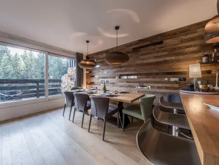 Duplex 4 Chambres Courchevel, Cheminée et Balcons : photo 6