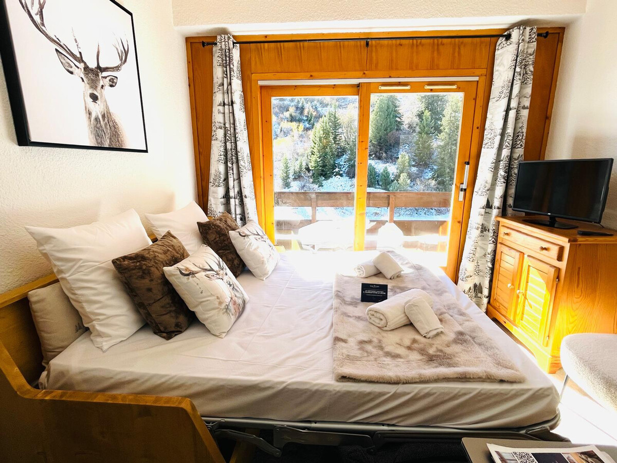 Duplex ski aux pieds 29 m² avec parking à Méribel - Photo 2