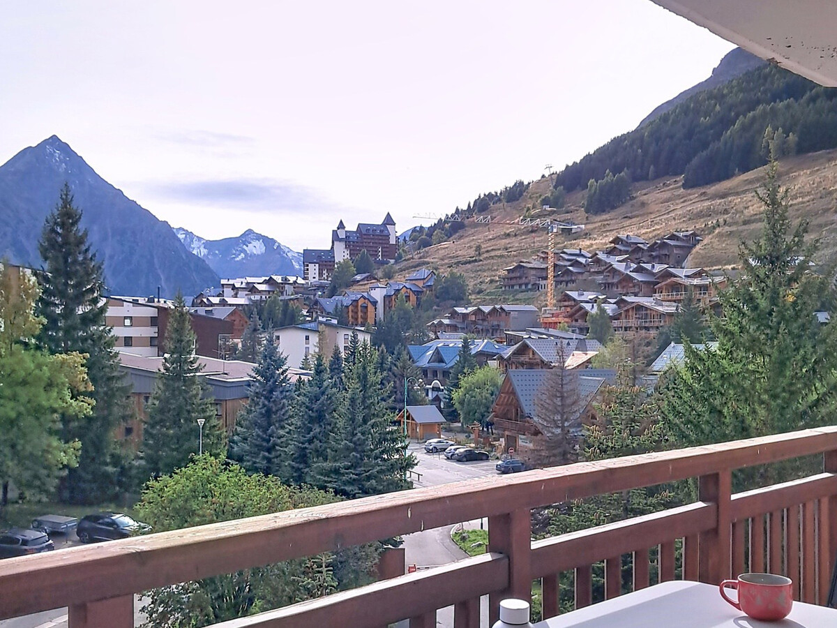 Studio 6 pers. aux Deux Alpes, double balcon Sud - Photo 12