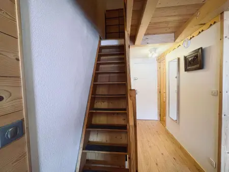Appartement cosy Les Menuires, mezzanine et vue montagne, parking : photo 9