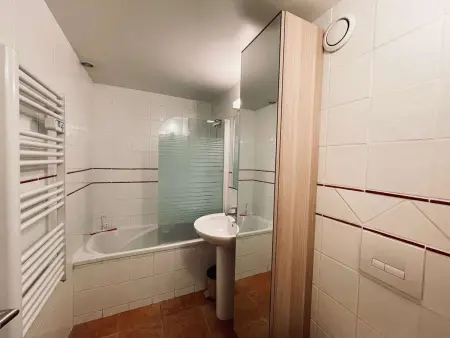 Appartement cosy Les Menuires, mezzanine et vue montagne, parking : photo 12