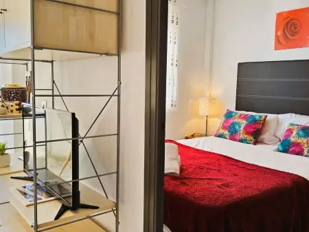 Appartement Parque Amerador, vue mer à 100 m de la plage : photo 9