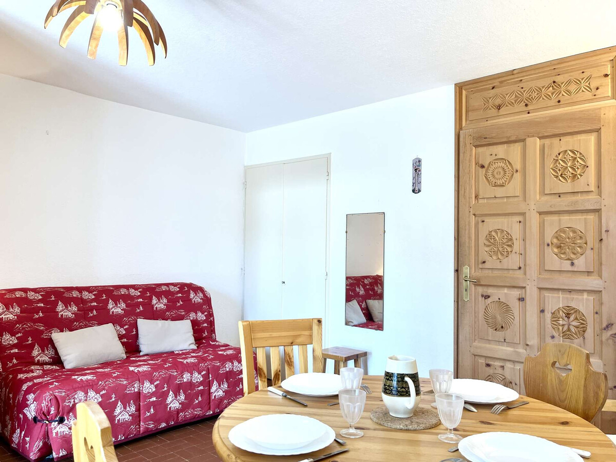 Studio montagne Vars, 4 couchages, 100m des pistes - Photo 5