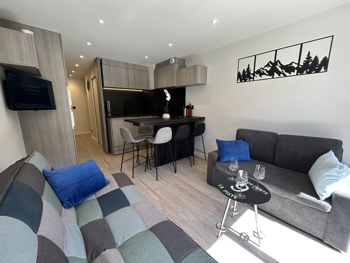 Duplex 3 pièces rénové pied des pistes à Méribel Mottaret - Photo 9