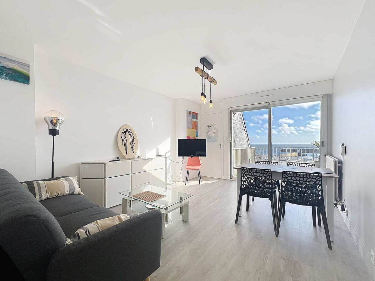 Appartement 60m² vue mer à Quiberon, balcon plein sud - Photo 1
