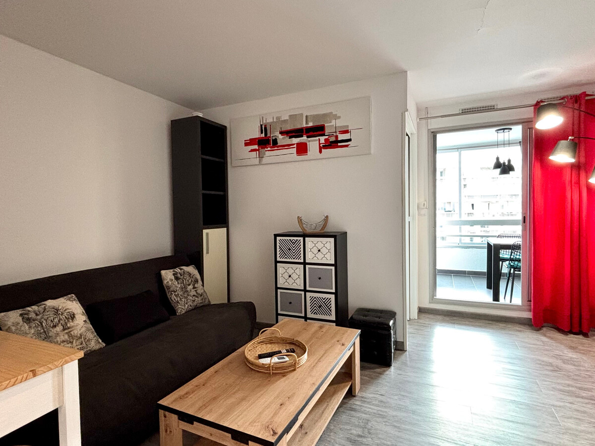 Appartement 25m² climatisé, parking à 150m de la plage - Photo 4