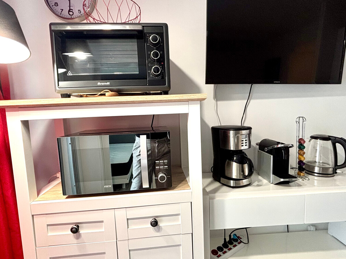 Appartement 25m² climatisé, parking à 150m de la plage - Photo 7