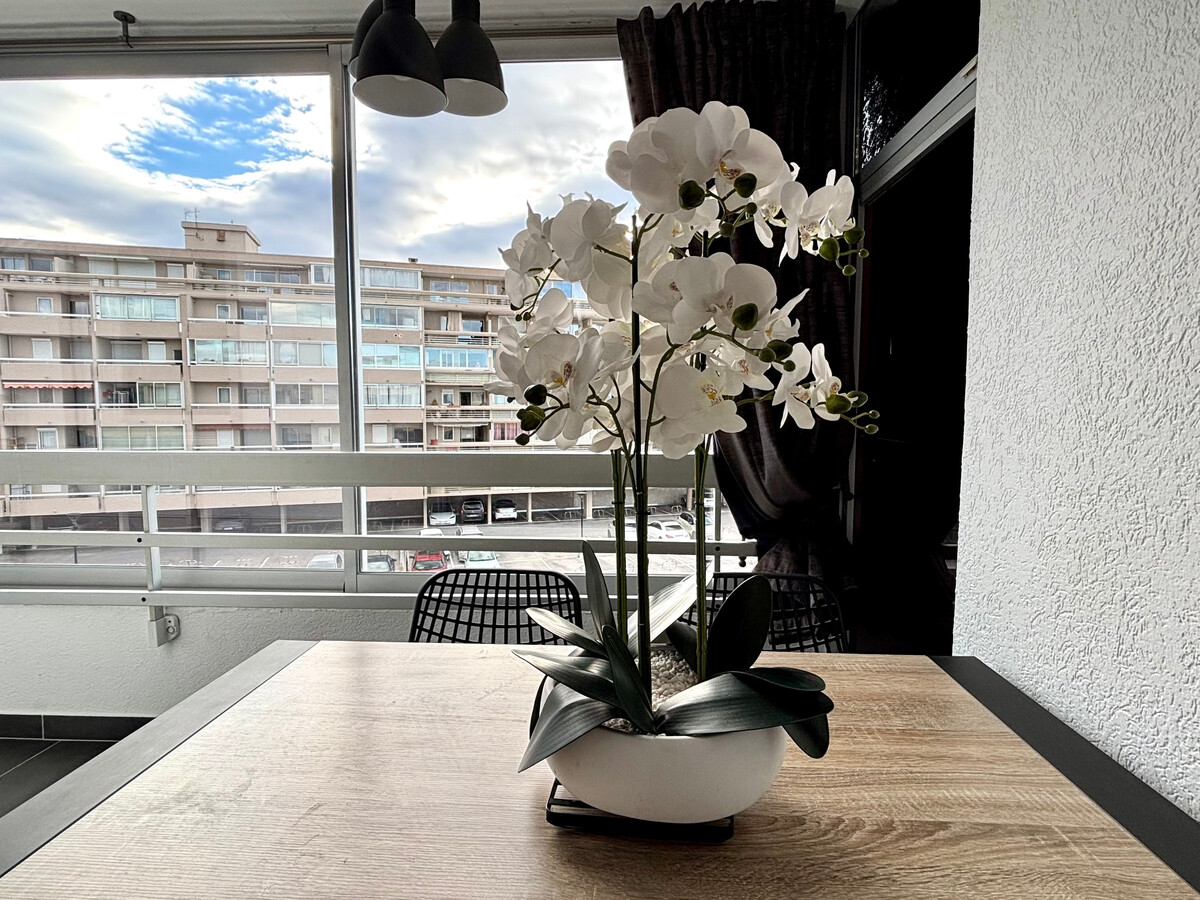 Appartement 25m² climatisé, parking à 150m de la plage - Photo 9