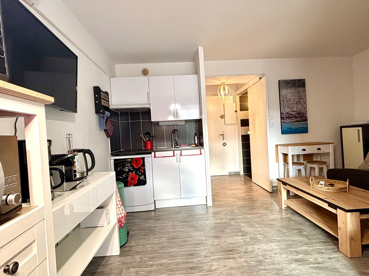 Appartement 25m² climatisé, parking à 150m de la plage - Photo 10