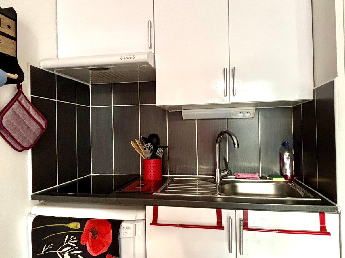 Appartement 25m² climatisé, parking à 150m de la plage - Photo 16
