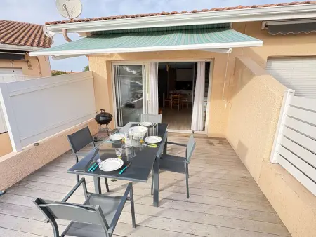 Maison rénovée 2023 face à l'océan, terrasse plein sud