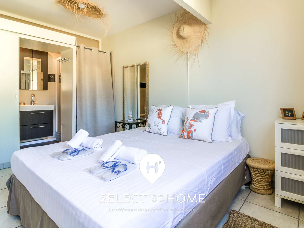 Appartement 4 pers. au cœur du Lavandou, animaux admis - Photo 9