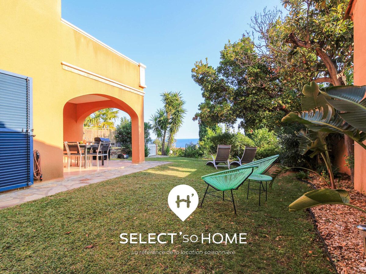 Maison 5 pers. avec jardin privé et vue mer au Lavandou - Photo 1