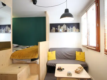 Studio rez-de-chaussée parking privé à Mont-Dore