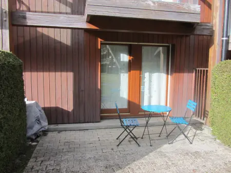 Studio 4 pers aux Contamines, terrasse sud et parking : photo 7