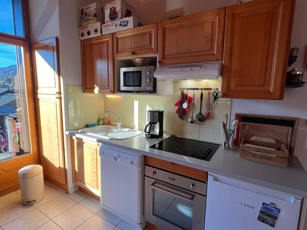 T3 Samoëns 4 pers. : balcon, garage et cuisine équipée - Photo 5