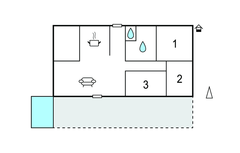 Maison 3 chambres avec piscine privée, vue vignobles - Photo 25