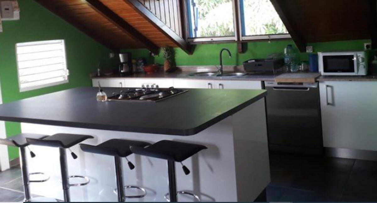 Studio 45 m² avec balcon et barbecue à Sainte-Rose - Photo 3