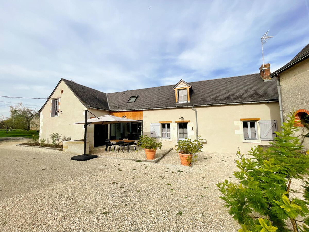 Gîte 7 personnes avec jeux de plein-air près d'Azay-le-Rideau - Photo 1