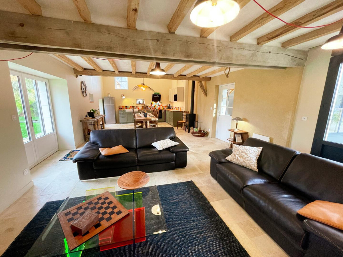 Gîte 7 personnes avec jeux de plein-air près d'Azay-le-Rideau - Photo 3