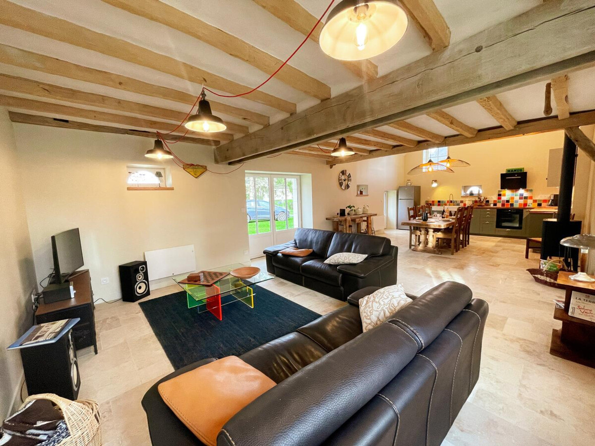 Gîte 7 personnes avec jeux de plein-air près d'Azay-le-Rideau - Photo 9