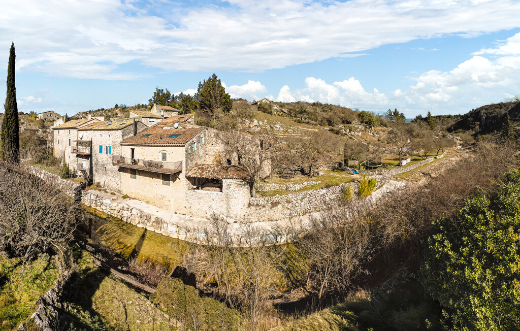 Mas du Ruisseau, ancienne ferme 10 pers. avec piscine - Photo 12