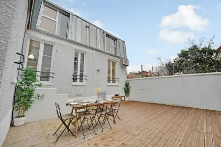 Location appartement à Asnières sur Seine, Maison moderne 3BR 6P avec climatisation