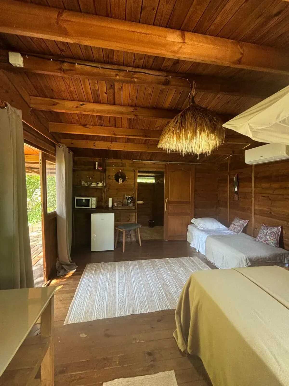 Bungalow dans jardin botanique à La Désirade, piscine - Photo 4