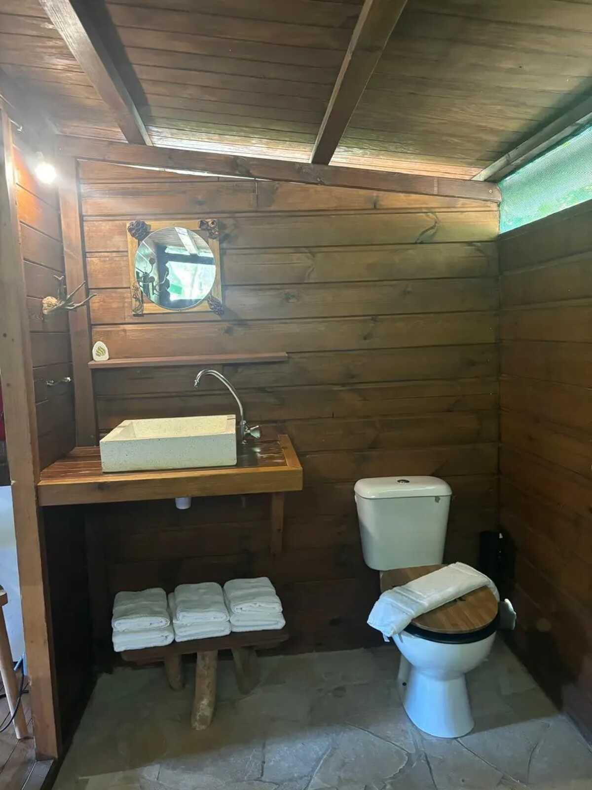 Bungalow dans jardin botanique à La Désirade, piscine - Photo 18