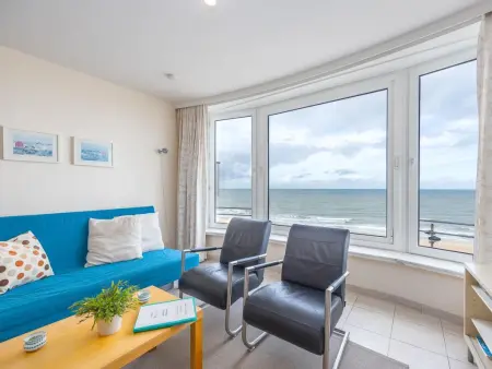 Location appartement à Middelkerke, Appartement avec vue frontale sur la mer
