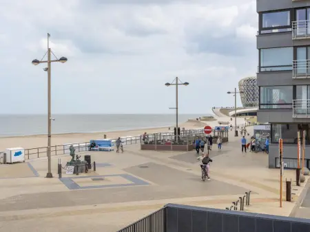 Appartement vue mer frontale à Middelkerke, plage à 10 m : photo 23