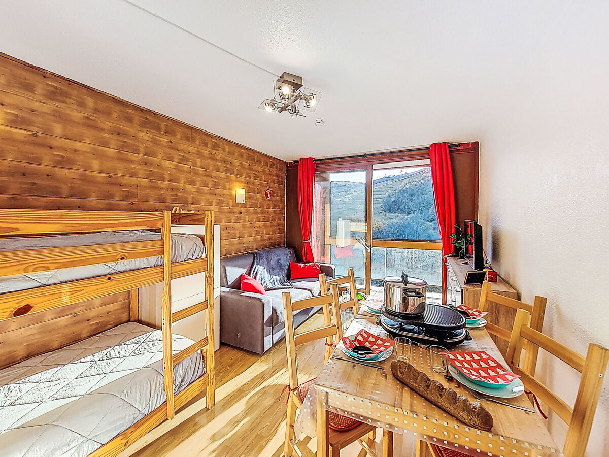Studio 22 m² vue pistes, balcon sud au Corbier - Photo 10
