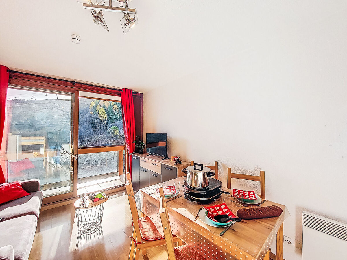 Studio 22 m² vue pistes, balcon sud au Corbier - Photo 11