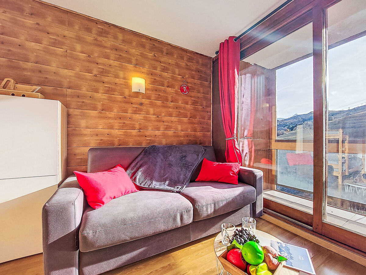 Studio 22 m² vue pistes, balcon sud au Corbier - Photo 12