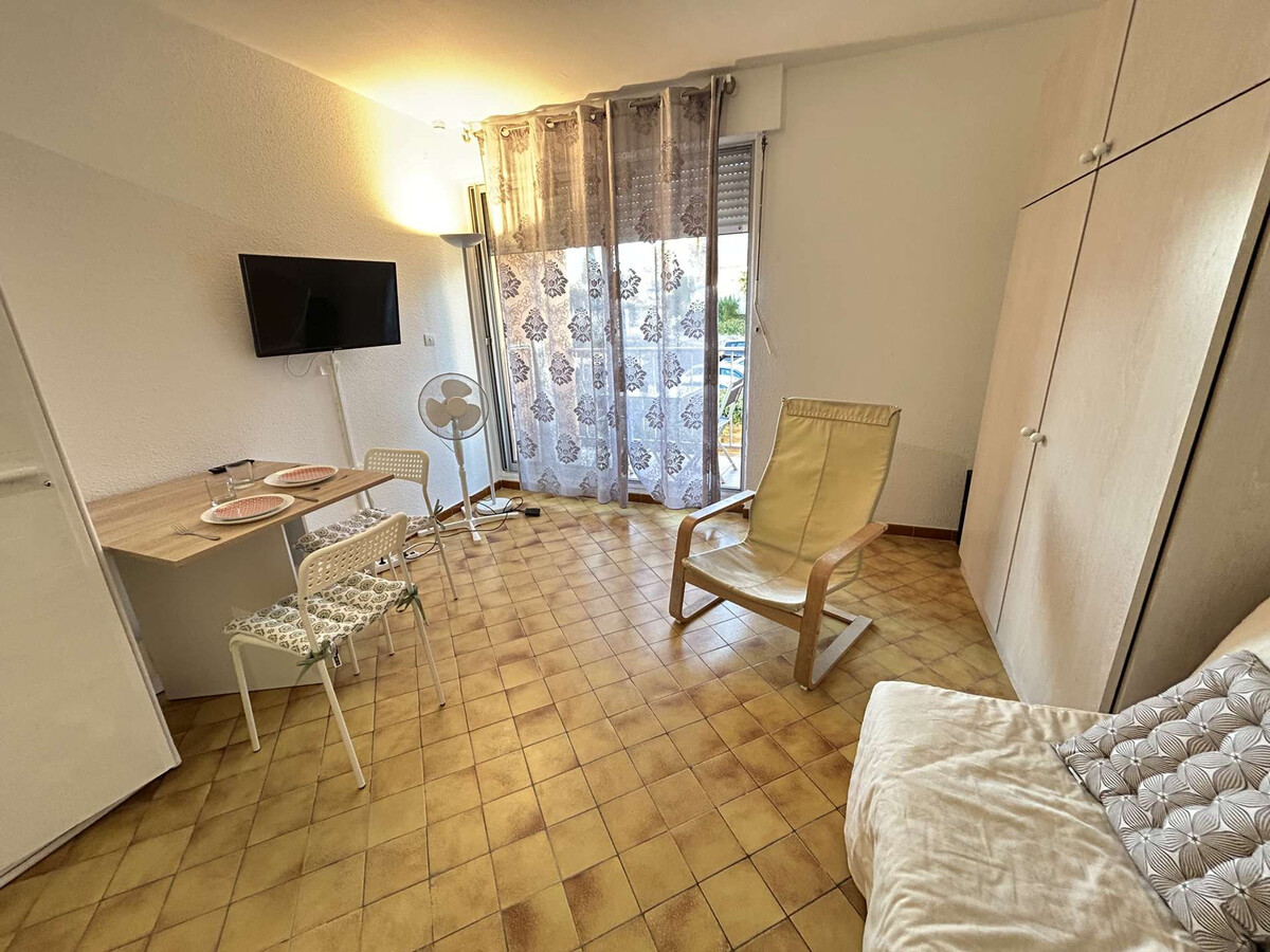 Studio avec balcon à 250m du centre - Cap d'Agde - Photo 5
