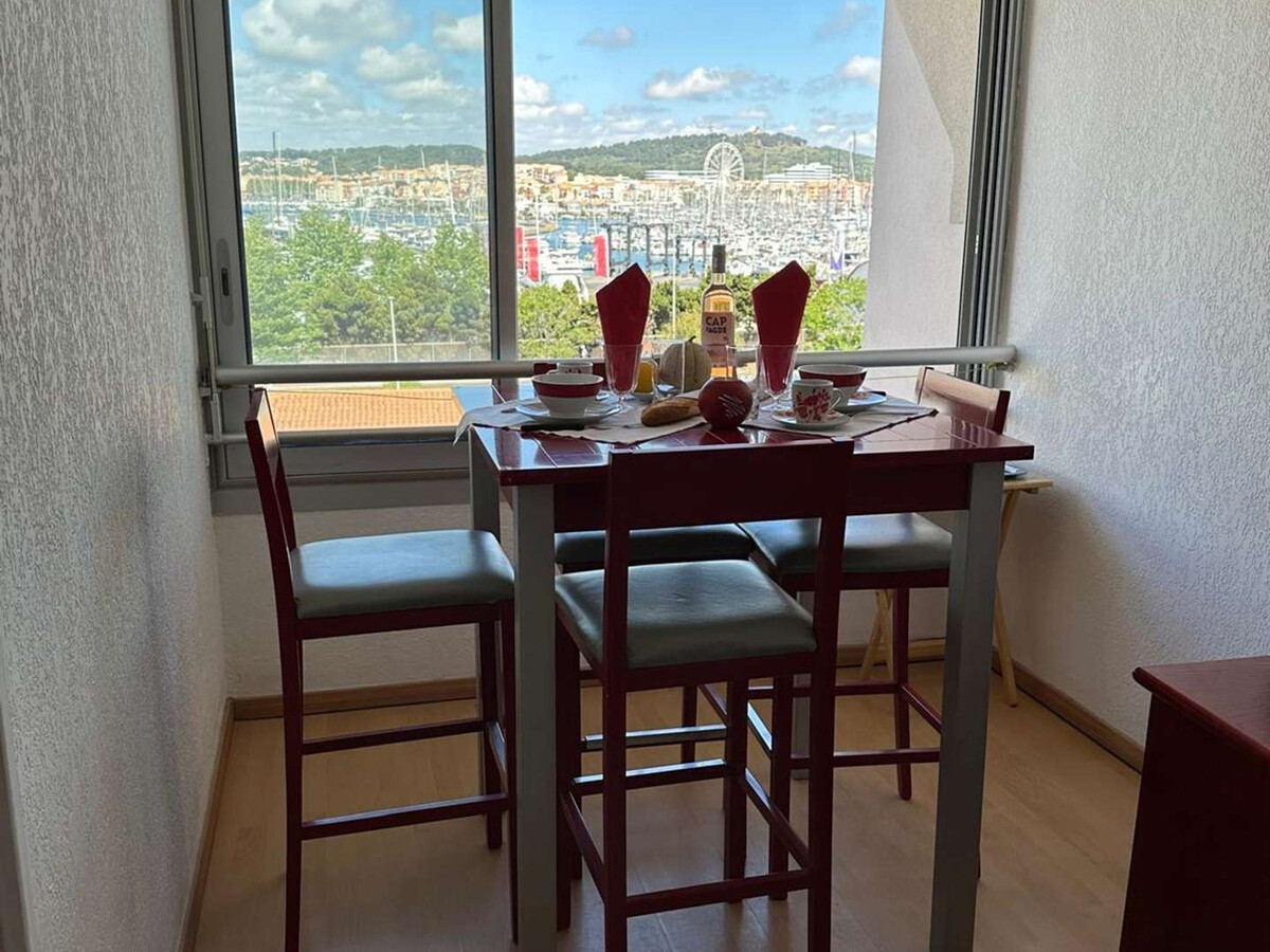 Appartement 4 couchages avec piscine et parking au Cap d'Agde - Photo 9