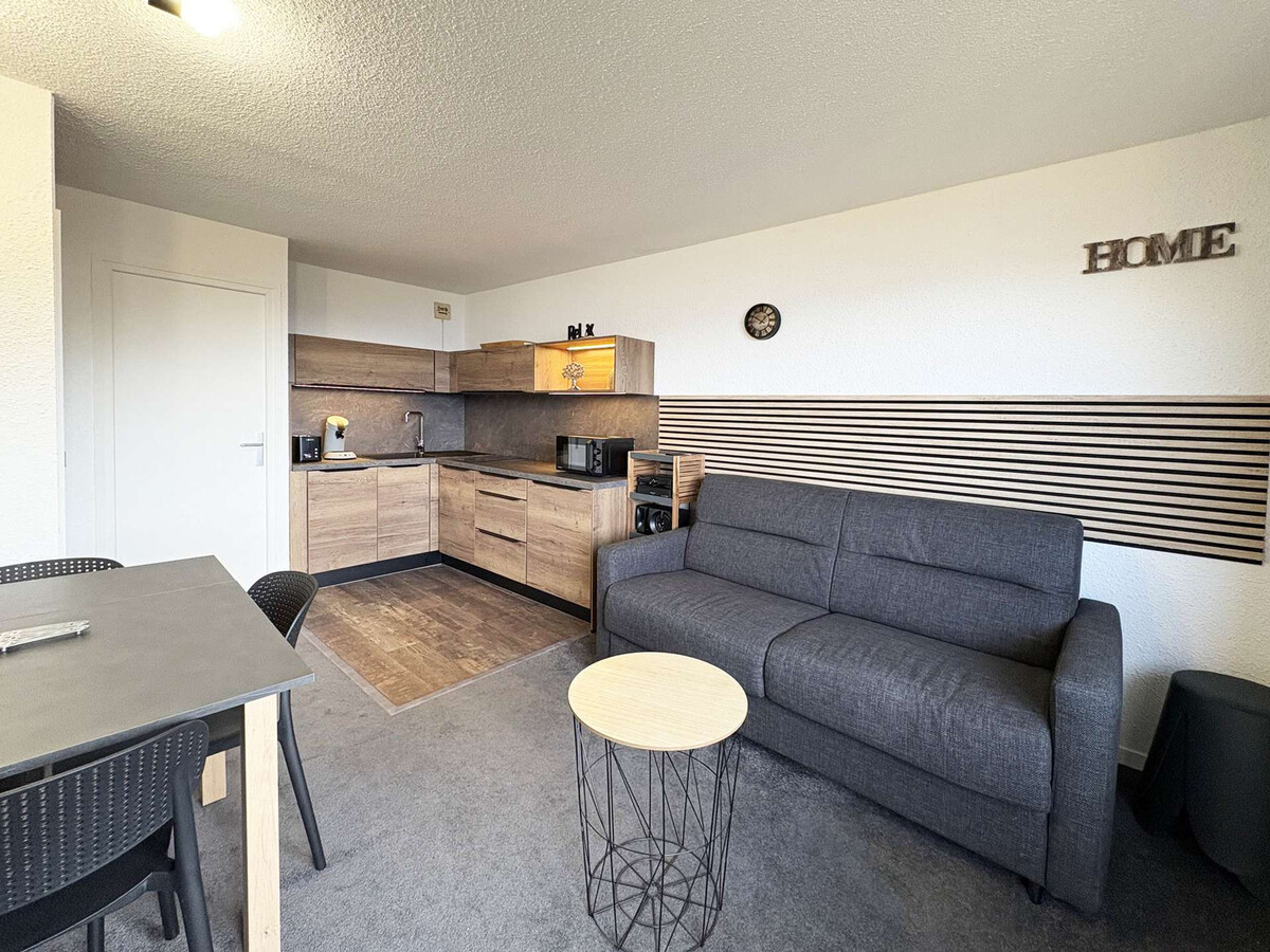 Studio 4 pers. aux Orres 1650, accès direct pistes - Photo 1