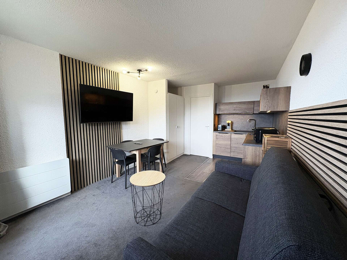 Studio 4 pers. aux Orres 1650, accès direct pistes - Photo 3