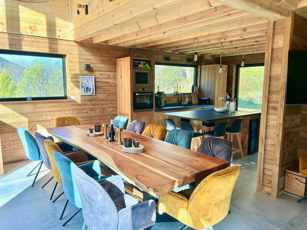 Chalet 12 pers. Nancroix : 5 chambres, 5 salles de bain - Photo 3