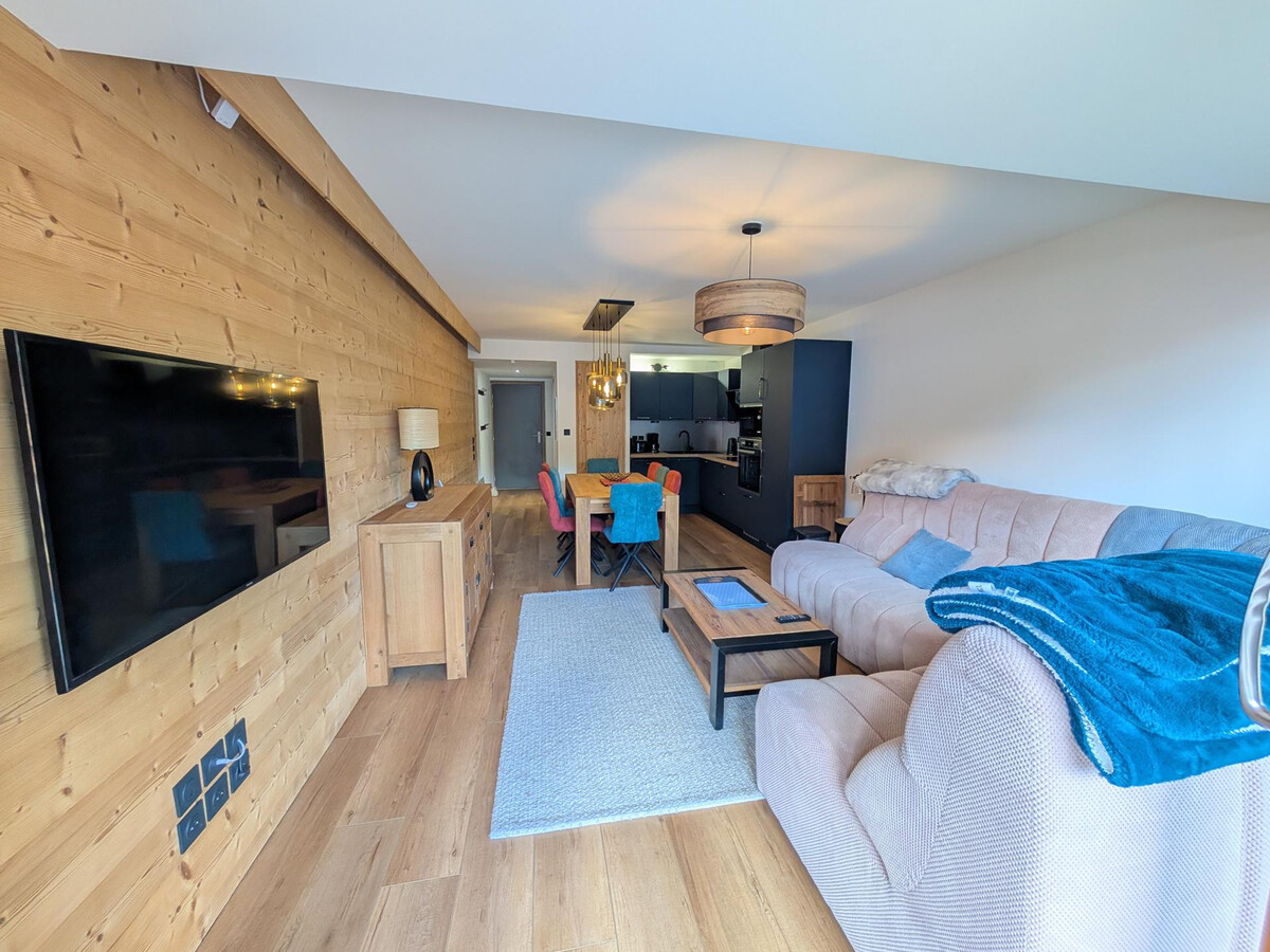 Appartement 8 pers, terrasse 55m² sud, 50m des pistes - Photo 3