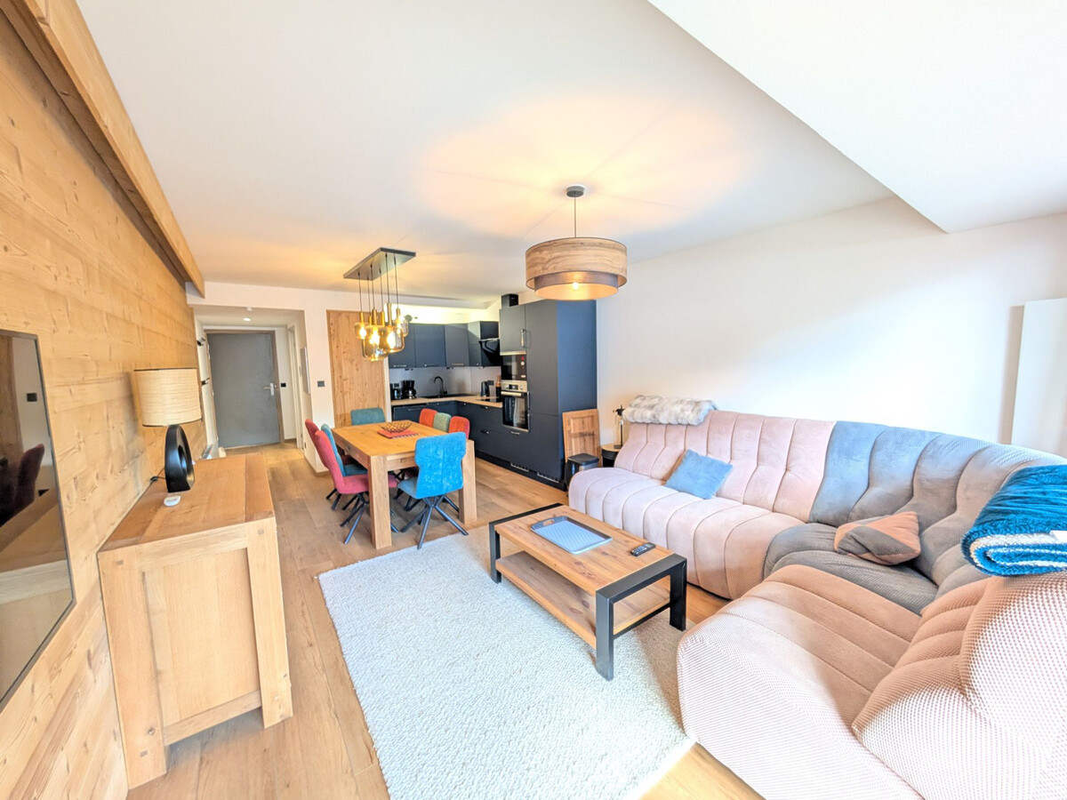 Appartement 8 pers, terrasse 55m² sud, 50m des pistes - Photo 4