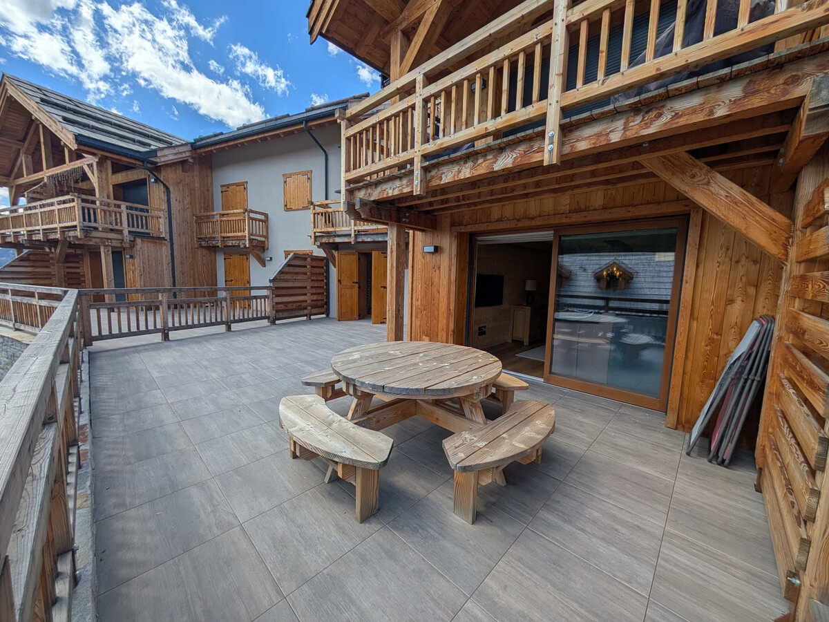 Appartement 8 pers, terrasse 55m² sud, 50m des pistes - Photo 10